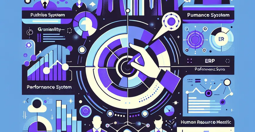 绩效系统 vs ERP 考核功能：人力资源管理的颗粒度差异